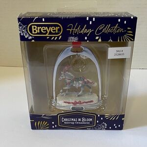 NEW Breyer Holiday Collection 2025 Christmas in Bloom Stirrup Ornament